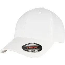 Flexfit Alpha Shape Flexfit Cap, white, S/M