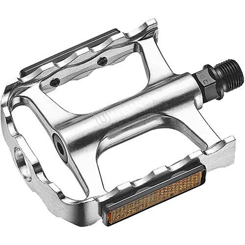 Union Pedale SP-2160 ALU 9/16 Zoll breitere Trittfläche Alu +Flicken