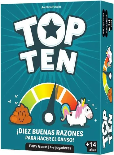 Asmodee Top Ten, Kartenspiel, Logisch, 14 Jahr(e)