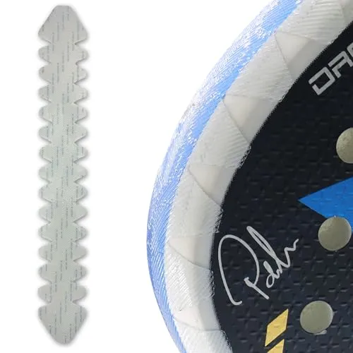 EBBOM Transparenter Padel-Schlägerschutz, langlebig und leicht, Zubehör zum Schutz des Padelschlägers, ideales Padel-Zubehör, Zahnschutz