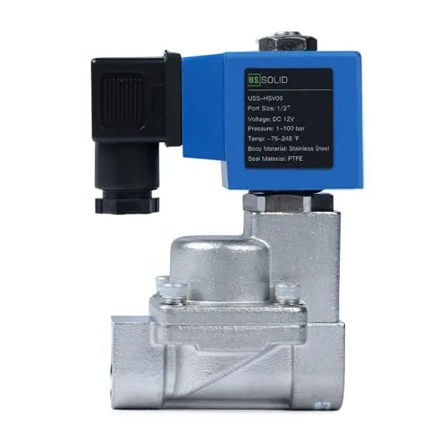 U.S. Solid Hochdruck Magnetventil - 1/2