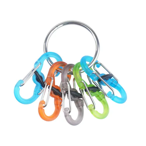 Nite Ize - Karabiner S-Biner KeyRing Locker - Stainless