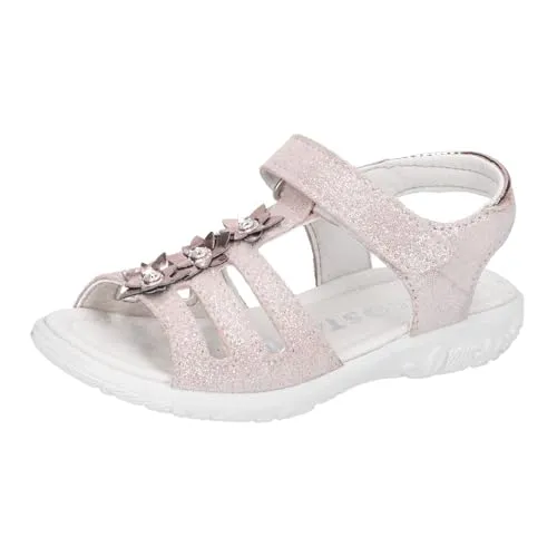 Ricosta Leder-Sandalen in Rosa, Größe 30 - Wanderschuhe für Kinder, ideal für den Sommer mit rutschhemmender Sohle und Klettverschluss für einfachen Einstieg.
