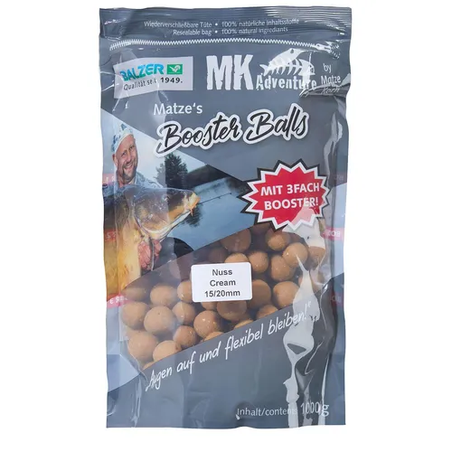 Produktbild Balzer MK Booster Balls Tigernuss-Scopex, orange, 15 und 20mm, 1kg