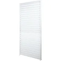 Aluminium Lamellenwand für Pergola N94 3x3m - Garten-Sonnenschutz Zubehör - Ideal für Sichtschutz und optimale Luftzirkulation, schützt vor UV-Strahlen und Wind, verwandelt Ihre Pergola in eine stilvolle Wohlfühloase.