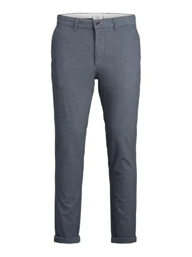 JACK & JONES Jjimarco Jjfury Akm Faded Denim Hose - Herren-Jeanshose im Slim Fit mit Enzymwaschung für extra Weichheit und schmalen Beinen. Ideal für einen modernen Look und hohen Tragekomfort.