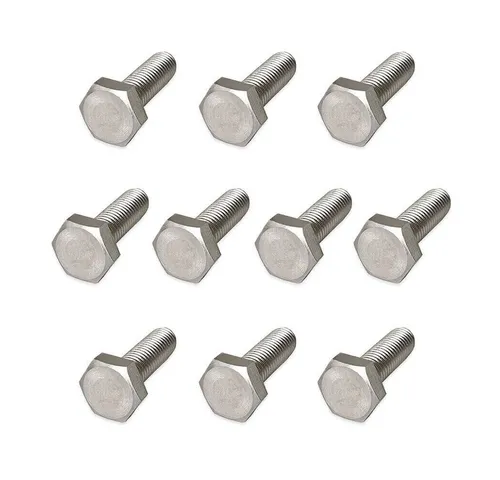 Zenit Energy GmbH Sechskantschraube 10 Stück M10x30mm Edelstahl, Zur Montage der Montageschienen am Dachhaken