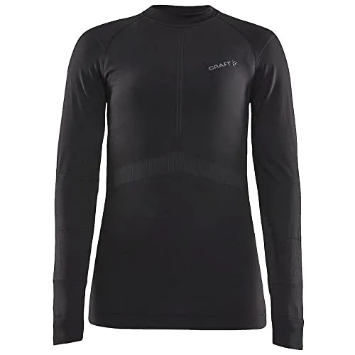 Craft Active Intensity Crew Neck L/S Damen - Unterhemden für Damen, ideal für sportliche Aktivitäten mit atmungsaktivem Material für optimalen Komfort und Bewegungsfreiheit.