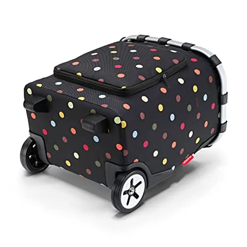 REISENTHEL Einkaufsshopper carrycruiser plus dots - 46L, aus Recyclingmaterial, ideal für umweltbewusstes Einkaufen