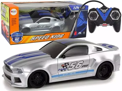 Auto sportowe zdalnie sterowane srebrne LEAN Toys 5905214977474