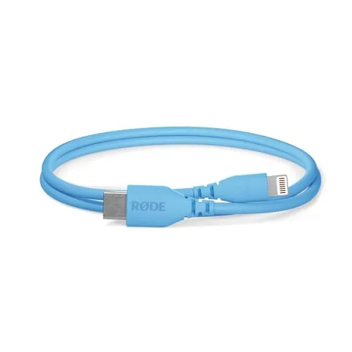RØDE SC21 USB-C auf Lightning Kabel (30 cm, Blau)