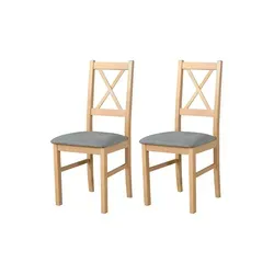 Esszimmerstuhl 2er-Set Beige, Hochwertige Polsterung - Stühle für Esszimmer, 2er-Set in elegantem Beige mit hochwertiger Polsterung für optimalen Sitzkomfort. Maße: B: 43 cm, H: 94 cm. Jetzt anmelden und 10€ Willkommens-Gutschein sichern!