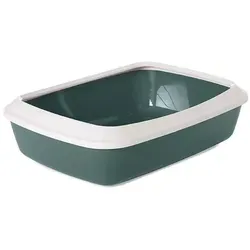 Savic Iriz + Rim Litter Tray 42cm - Nordic green K0263NG