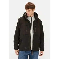 camel active Funktionsjacke mit abnehmbarer Kapuze - Schwarz M (48) - Funktionsjacke in Schwarz, wasserdicht und atmungsaktiv mit abnehmbarer Kapuze. Ideal für aktive Freizeit und wechselhaftes Wetter.