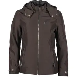 Helstons Claire Damen Motorrad Textiljacke, braun, Größe S