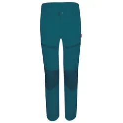 Trollkids Kids Nordfjord Zip-Off Pants Slim Fit 164 in Teal von TROLLKIDS