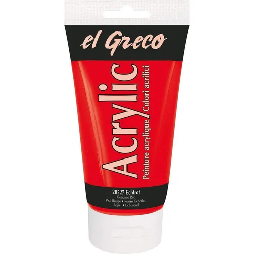 KREUL el Greco Acrylic Echtrot 150 ml Tube
