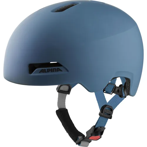 ALPINA Herren Helm ALPINA HAARLEM - Sicher und stylish - Fahrradhelm mit asymmetrischem Design und Inmold-Bauweise für optimalen Schutz. Perfekte Anpassung durch Run System Ergo Flex + für eine entspannte Fahrt in der Stadt.
