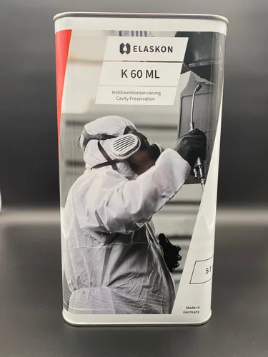 ELASKON K 60 ML - Hohlraumversiegelung für effektiven Rostschutz - Rostschutzmittel zur Hohlraumkonservierung, extrem kriechfähig und schützt vor Wasser und Sauerstoff. Ideal für Unterboden und unverzinkte Teile.