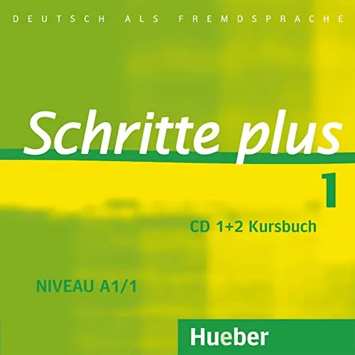 Schritte plus 1: Deutsch als Fremdsprache - 2 Audio-CDs - Hörbücher für Deutschlernende, ideal zur Unterstützung des Kursbuchs und zum besseren Hörverständnis.