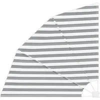 vidaXL Balkon Sichtschutz Anthrazit und Weiß 140 x 140 cm von vidaXL