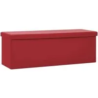 vidaXL Faltbare Sitzbank mit Stauraum von vidaXL