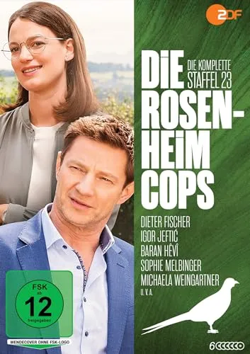 Die Rosenheim-Cops Staffel 23 [6 DVDs] - Krimi-Serie mit spannenden Fällen und humorvollen Charakteren, ideal für Fans von Detektivgeschichten.