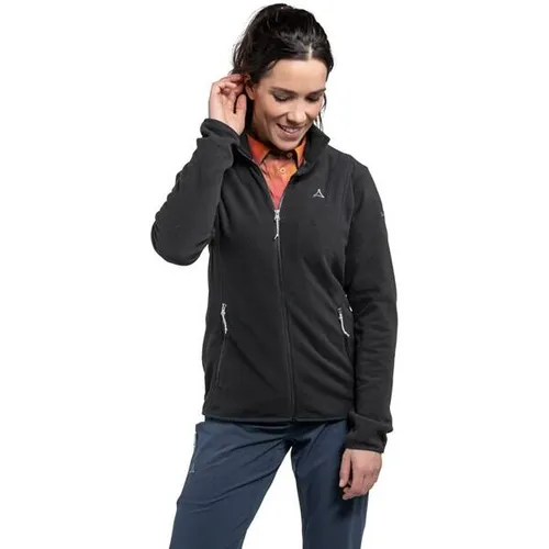 SCHÖFFEL Damen Unterjacke Fleece Jk Style Ash WMS - Funktionsjacken für Wanderabenteuer, leicht und warm mit hervorragendem Feuchtigkeitstransport, ideal für aktive Outdoor-Enthusiasten.