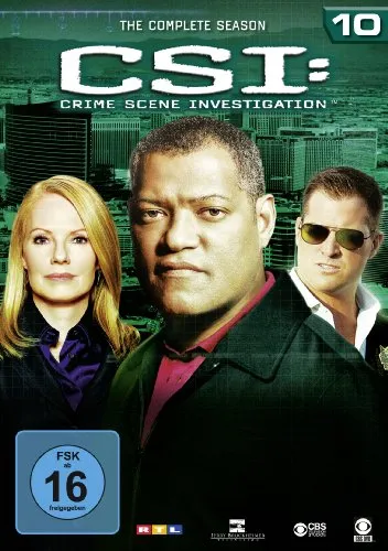 CSI: Crime Scene Investigation - Season 10 [6 DVDs] - Spannende Kriminalfälle in der 10. Staffel der beliebten Serie, freigegeben ab 16 Jahren. Ideal für Krimi-Fans!