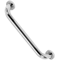 HOOZ Haltegriff Haltegriff für Dusche & Badewanne in verschiedenen Längen - Edelstahl, belastbar bis 110 kg, 40 cm silberfarben 40 cm x 45 cm x 8.3 cm