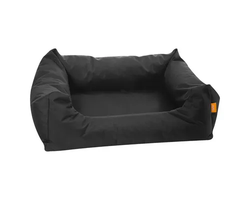 Karlie Tierbett Hundebett Dream Black - Robustes und wasserabweisendes Tierbett für Hunde, idealer Rückzugsort mit herausnehmbarer Füllung und waschbarem Bezug bei 30 Grad.