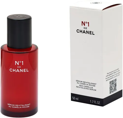 Chanel N°1 De Reviralizing Serum - Gesichtspflege mit revitalisierendem roten Kamellienextrakt, der die Haut vor Umwelteinflüssen schützt und die Zeichen der Hautalterung bekämpft.