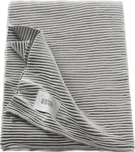 Wohndecke Liv in grau von SCHÖNER WOHNEN-Kollektion