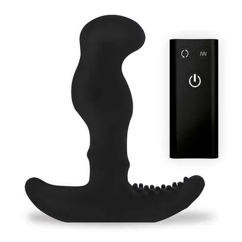 Nexus - G-Stroker Black Anal Schwarz Prostatamassager mit Vibration Silikon