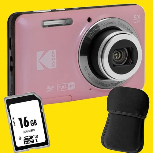 Kodak Pixpro FZ55 pink Digitalkamera