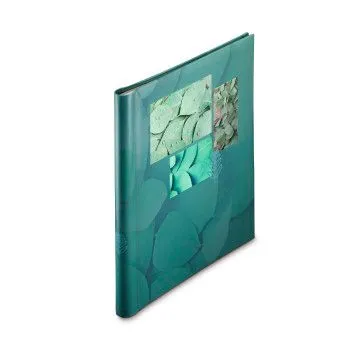 HAMA SINGO II Leaves – Selbstklebendes Fotoalbum 28 x 31 cm in grün von Hama