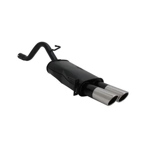 Novus Sportauspuff für Fiat Grande Punto 199 2x76mm SR-Design - Schalldämpfer mit sportlichem Design, verbessert den Sound und die Leistung Ihres Fahrzeugs.