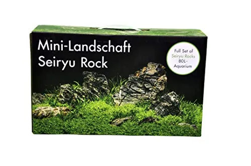 AQUADECOR Deko-Set Mini-Landschaft 80 - Aquariensteine mit 11 handverlesenen Rocks, ideal für die kreative Gestaltung Ihres Aquariums, Größe ca. 6-16cm.
