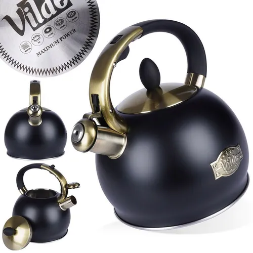 Wasserkessel Schwarz von Vilde