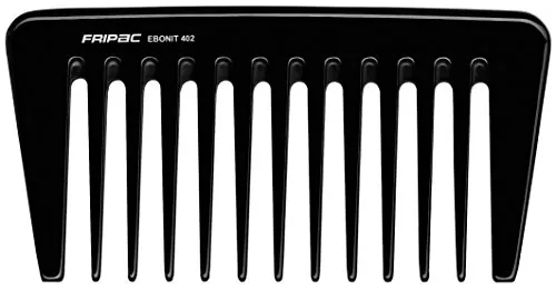 Fripac Ebonite Nr. 402 Styler Kamm, 12 cm, klein