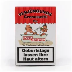 Herz & Heim Handseife als lustiges Geburtstagsgeschenk in grün von Herz & Heim