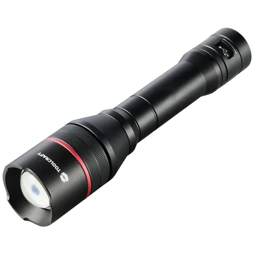 TOOLCRAFT Handlampe verstellbar - 3500lm, USB-C, Stroboskopmodus - Werkstatteinrichtung mit flexibler Lichtstärke und Powerbank-Funktion. Diese robuste, akkubetriebene Handlampe bietet bis zu 3500 Lumen und ist ideal für Einsatz bei schlechten Lichtverhältnissen.