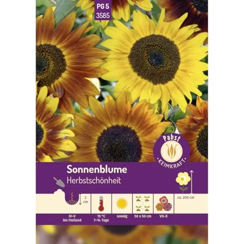 Pabst Keimkraft - Sonnenblume Herbstschönheit Samen - 173585