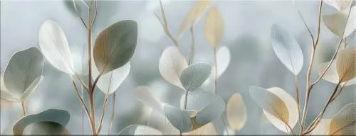 artissimo Glasbild Eukalyptus 80x30 cm – Elegantes Wandbild in Pastellgrün - STILVOLLES EUKALYPTUS GLASBILD – Das 80x30 cm große Panorama zeigt filigrane Eukalyptuszweige und bringt eine harmonische Atmosphäre in Ihren Wohnraum. Pflegeleicht und ideal für moderne Wohnstile.