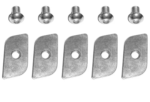 5x Adapter Set C-Schiene für VW Bus T5+T6 Befestigung Kederschiene Kederstein