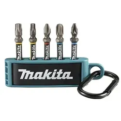 Makita E-13568 Impact Premier Torsion Bit-Set 5-teilig, Bits 50 mm PH, PZ, T