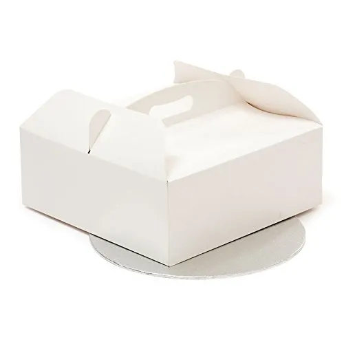 DECORA 0340106 KUCHENBOX MIT TRAGEGRIFF 26X26X10H cm TORTEPLATTEN Ø cm 25XH3 MM