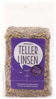 Braune Teller-Linsen 500g