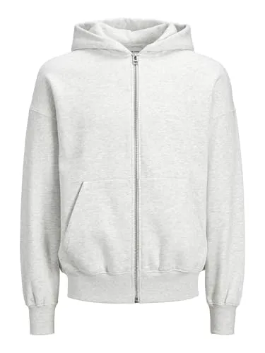 JACK & JONES JJEURBAN Edge Sweat Zip Hood NOOS - Kapuzenpullover für Herren, modische Sweatshirtjacke mit praktischen Reißverschluss und hochwertiger Verarbeitung von JACK & JONES