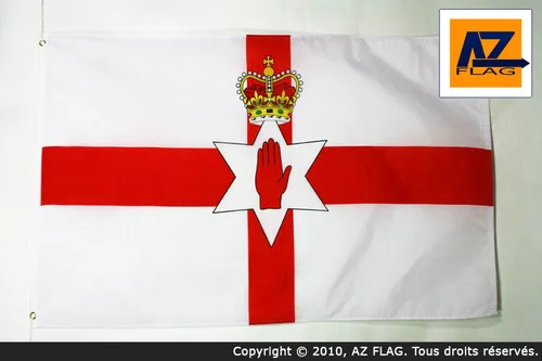 FLAGGE NORDIRLAND 150x90cm in weiß von AZ FLAG